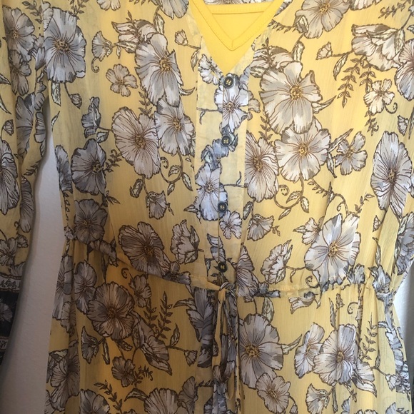 Xhilaration Fall Floral Maxi Dress - Picture 4 of 4